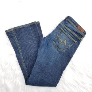 AG ADRIANO GOLDSCHMIDT MERLOT JEANS. SIZE …